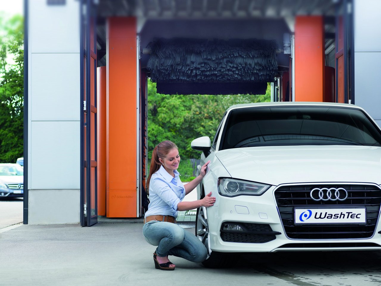 Washtec an der AVIA in Heilsbronn